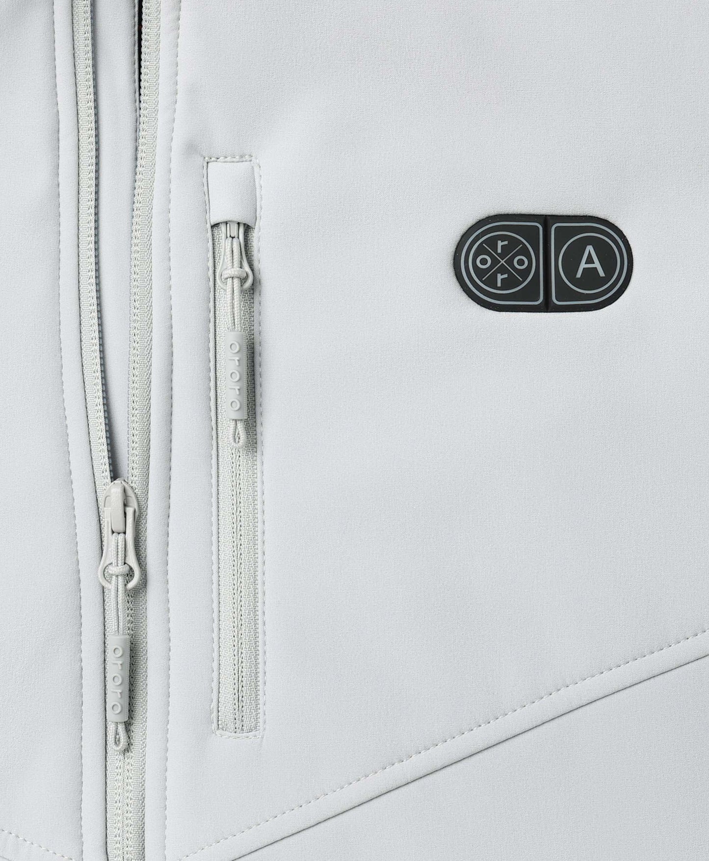 Zipper Chest Pocket & Dual Control Heating Systems