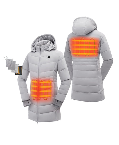 3 Heating Zones ( Left & Right Hand Pockets,Mid-Back)