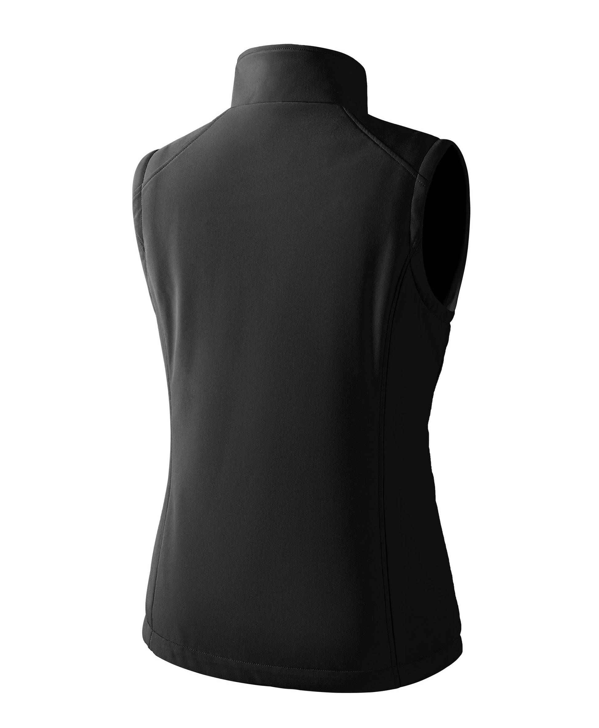 Women's Heated Softshell Vest - Black