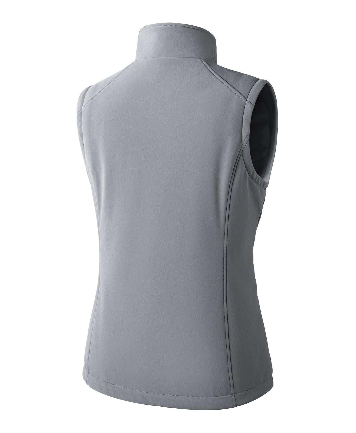 Women's Heated Softshell Vest - Grey