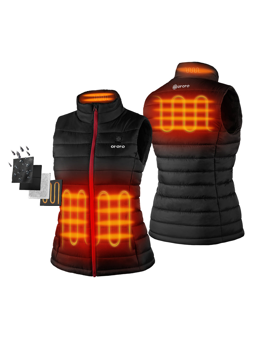 (Open-box) Women's Classic Heated Vest, Thumbnail 2