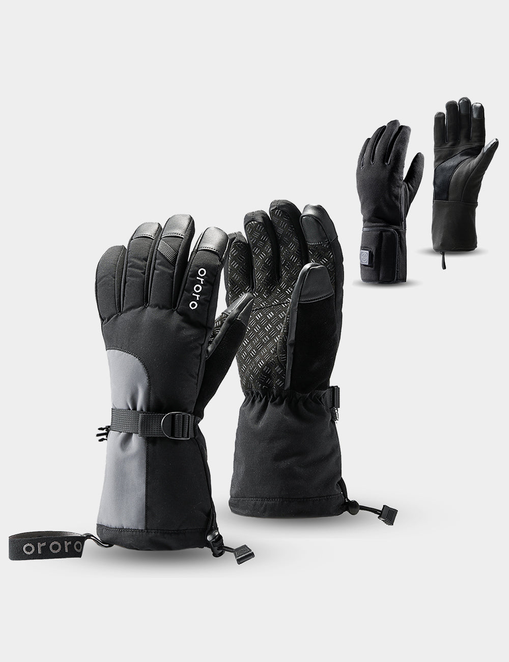(Open-box) "Twin Cities" 3-IN-1 Heated Gloves, Thumbnail 1